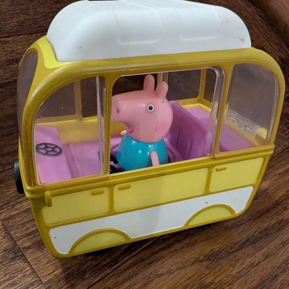 Pig Peppa's Adventures Little Campervan 8", Includes 3-inch Peppa Pig Figure EUC - Picture 9 of 9